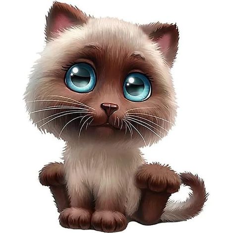 Autocollants 3D mignons pour voiture, chat et chien de dessin animé, pour simulation de voiture de type 2 (1/5)