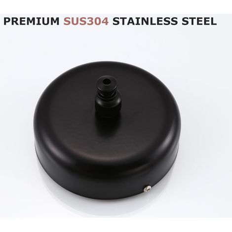 Stendibiancheria a parete estensibile, regolabile per uso interno ed esterno con fune in acciaio inox SUS304 da 2,8 m per appartamenti, hotel, lavanderie, colore nero. (1/5)