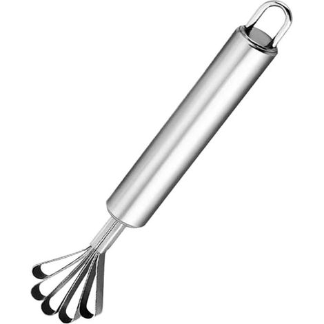 Multifunktionaler Kokosnussschneider aus Edelstahl mit Klinge zum Herauslösen des Fruchtfleisches ein vielseitiges Werkzeug für exotische Früchte. (1/5)