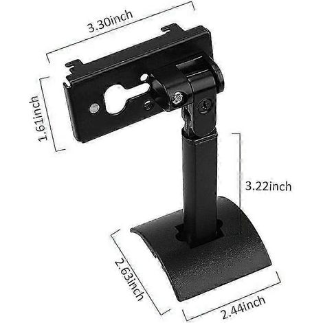 Wand- und Deckenhalterung für die UB-20-Serie, kompatibel mit ST535, ST525, ST520, robuste Stahlbefestigung, verstellbares Design, ideal für die Festinstallation. (1/3)