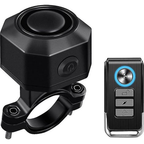 Système d'alarme de vélo Système d'alarme de vélo avec télécommande Tracker de vélo de moto sans fil A (1/3)
