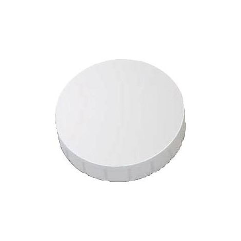 Maul Aimants modernes blancs 32 mm - lot de 10