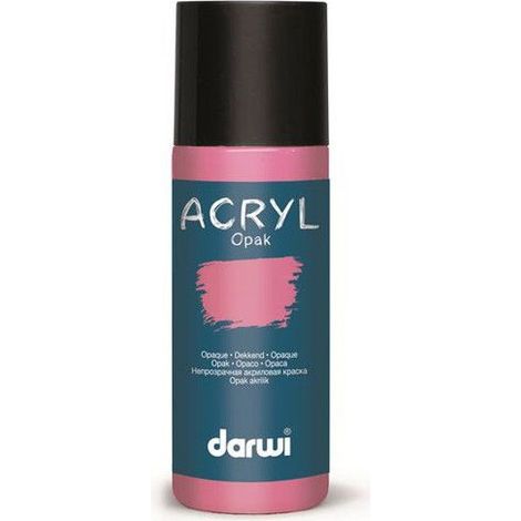 Peinture acrylique - Sorbet - Tous supports - Opaque - Indélébile - Darwi - 80ml (1/2)