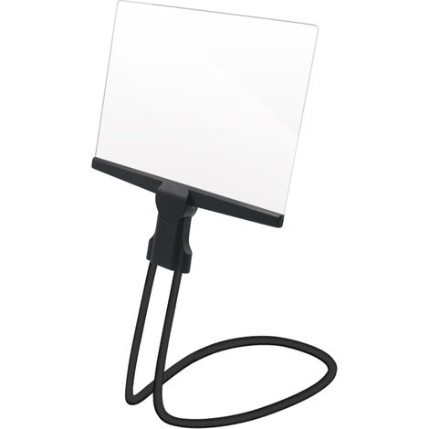 Visière grossissante portable, loupe mains libres 3X pour la lecture, lentille grand angle à porter autour du cou avec col de cygne flexible, idéale (1/5)