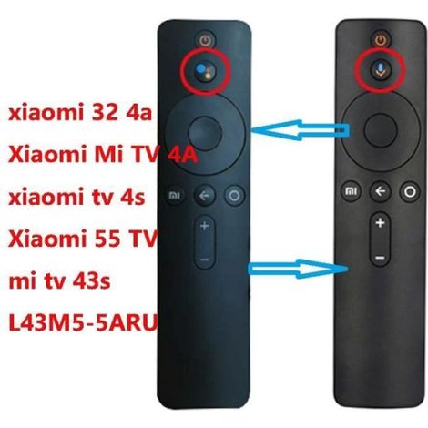 Couleur POUR MI TV Télécommande Bluetooth pour Xiaomi Mi TV, Box S, BOX 3, MI TV 4X, commande vocale avec l'assistant Google (1/4)