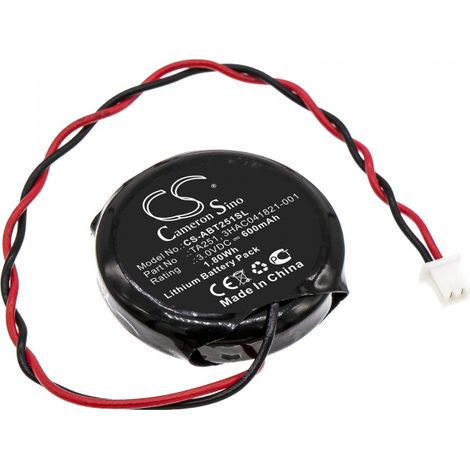 Pile 3V 0.6Ah Lithium pour ABB TA521 (3HAC041821-001) (1/3)
