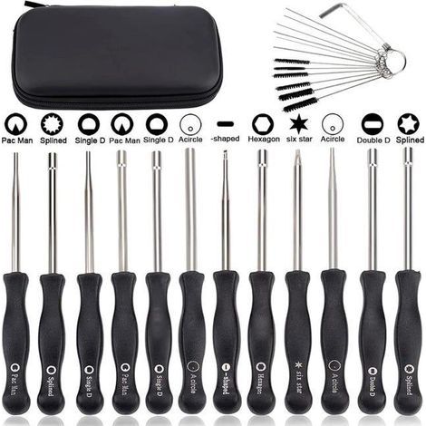 Set De 12 Outils De Réglage De Carburateur Réglage Tronçonneuse Tournevis Reglage Carburateur Pour Poulan Husq Sthil Echo Débroussailleuse (1/3)