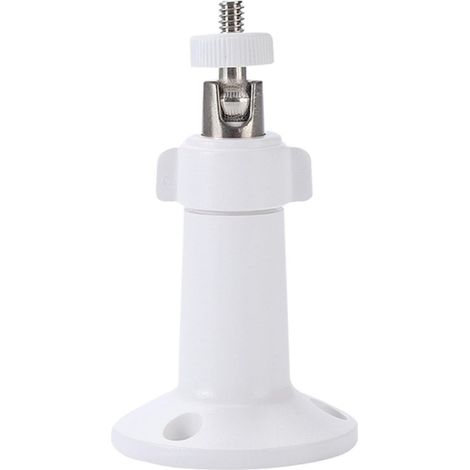 Support Fixation Caméra - 1 Pièce - PC+ABS - Rotation 360° - Intérieur Extérieur - Noir Blanc (1/5)