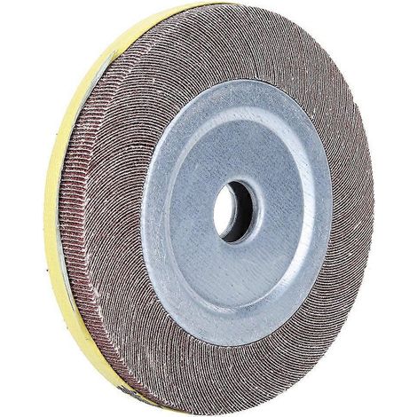 Meule pour le polissage de tubes en acier inoxydable, mille disques à hélice, tampon de polissage, grain 60 (1/4)