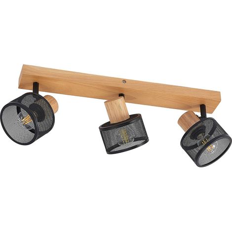 Ceiling Lightdimmable 'Evinora' made of Wood for Living Room & Dining Room (1/5)