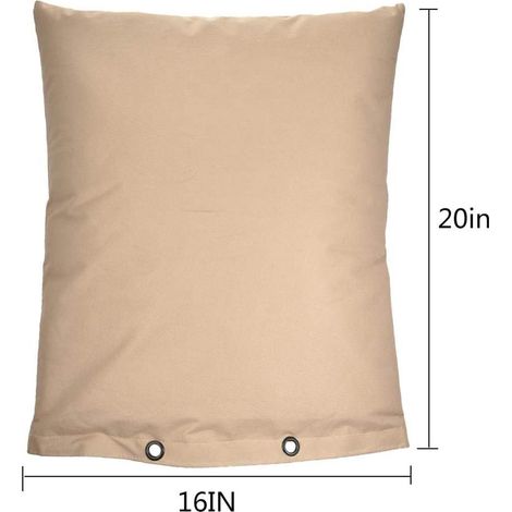Sac isolant pour tuyau, protection anti-refoulement, housse d'hiver pour tuyau anti-refoulement, pochette isolante, couvercle de bec d'arroseur pour vanne. (1/5)