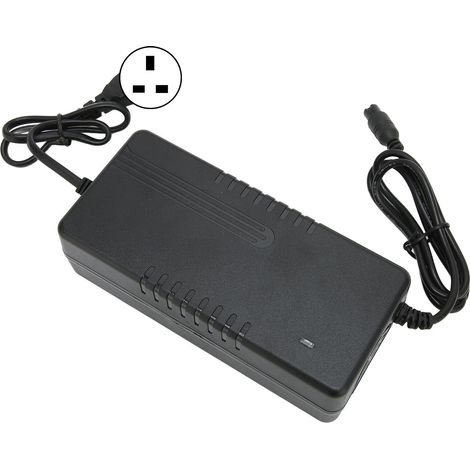 Adaptateur secteur 24 V 1,5 A, connecteur femelle 3 broches 9 mm, chargeur pour bande LED et TV (prise britannique 100-240 V). (1/5)