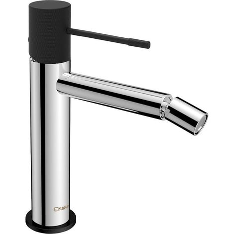 Sapho Solaris - Mitigeur de bidet, chrome/noir mat WD003CB (1/2)