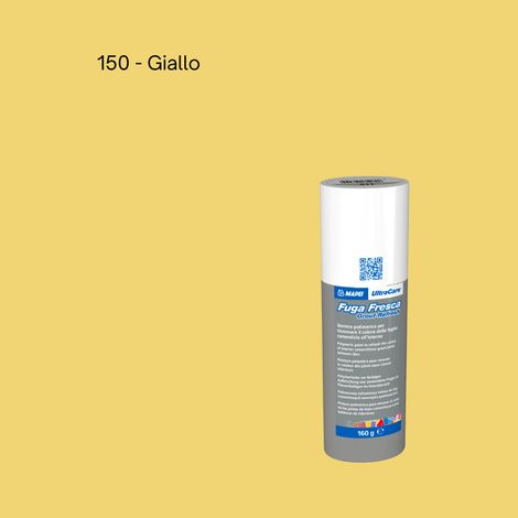 Rinnovo fughe sbiadite ripristinare pavimento ultracare fuga fresca 160 gr colore- giallo - 150 - confezione 1