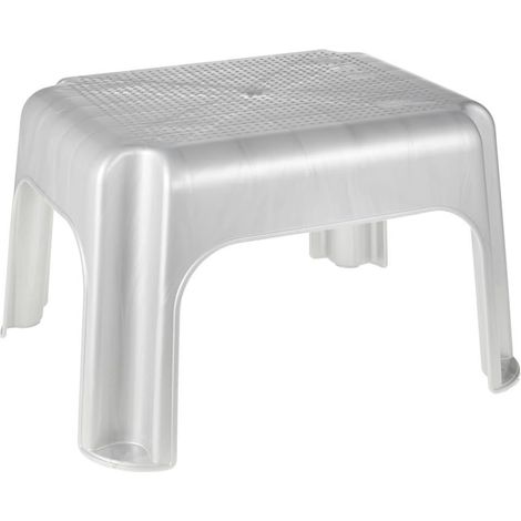 Tabouret Plastique Argent (1/5)