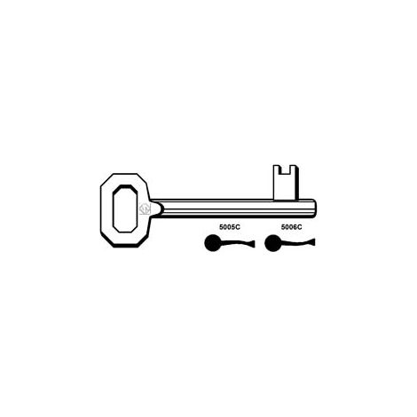 CHIAVI PATENT PASSEPARTOUT CORNI- - 5005C - 5 pezzi SILCA