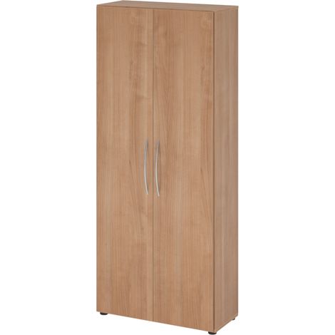 bümö basic Aktenschrank - 5 Ordnerhöhen   Nussbaum (1/5)