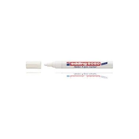 Edding Spezialmarker Reifenmarker 8050 bianco durevole