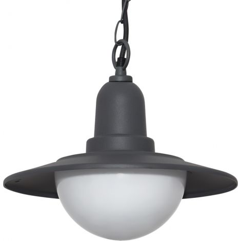 Lampada a sospensione Torva 1xe27 Ip44 Antracite of FABRILAMP.