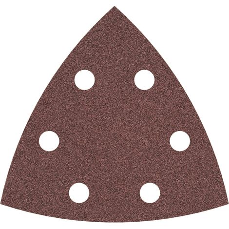 Bosch Accessories 2608621686 Deltaschleifpapier Körnung (num) 80 (L x B) 93 mm x 93 mm 5 St. (1/3)