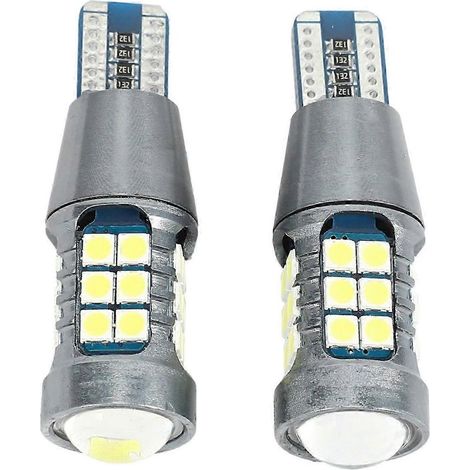 Pack di 2 lampadine a LED per auto, lampeggiante 3030 27 SMD T15, luce di retromarcia, luce freno, sostituzione della lampadina. (1/5)