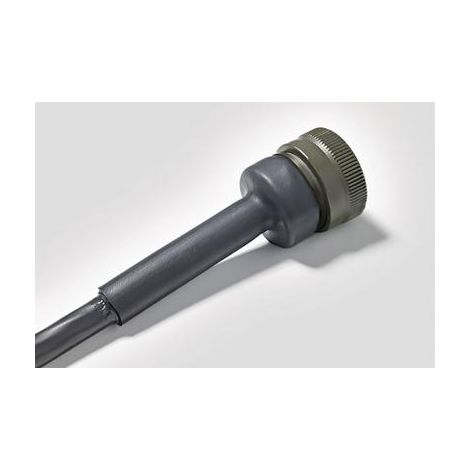 HellermannTyton 341-24060 funda termorretráctil negra 4:1