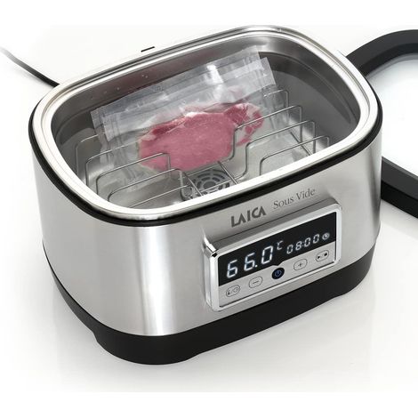 Laica SVC200 Sous Vide Forno ad Acqua per Cottura Sottovuoto a Bassa Temperatura, in Acciaio inossidabile (1/4)