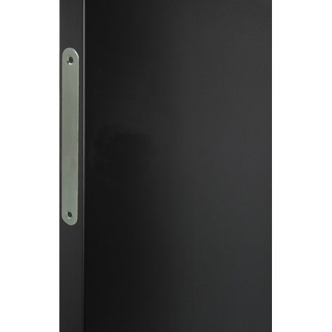 Piastra in acciaio cromato, grigio Centrale Brico (1/3)