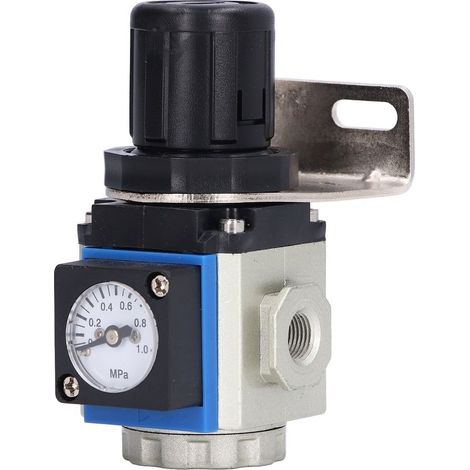 Kit de mini régulateurs de pression en alliage d'aluminium, Valve de régulation de compresseurs d'air pour IndustryGR200-06 PT1/8 (1/5)