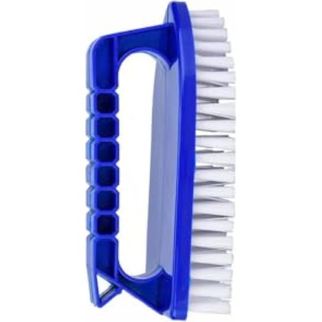 Brosse d'angle de piscine, nettoyeur manuel léger pour marches, carrelage et fenêtres de piscine, brosse de nettoyage multi-usages avec poignée ergonomique (1/5)