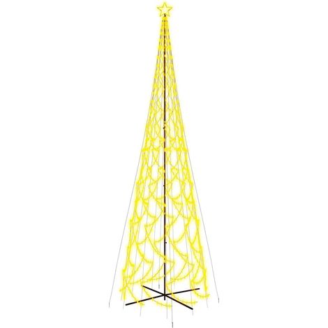 Arbre de Noël  Sapin de Noël cône 3000 LED Blanc chaud 230x800 cm (1/5)