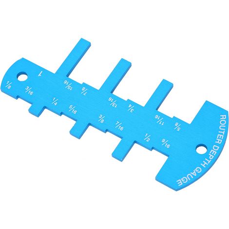 jauges de profondeur et de hauteur pour scies circulaires, petits outils de menuiserie, outils de limitation de hauteur (1/5)
