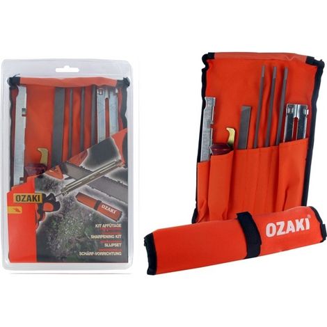 Kit d'affûtage complet – Guide d'affûtage pour bois dur – Coupe nette sans éclat – Utilisation professionnelle