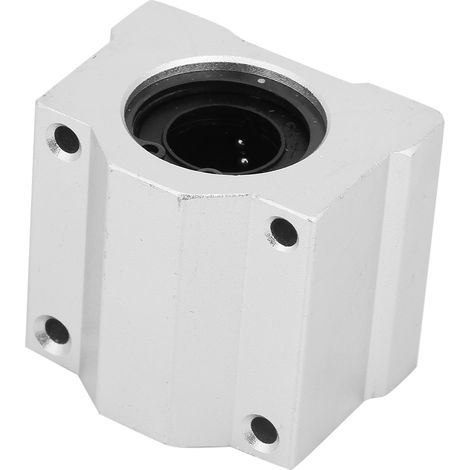 Bague de glissement à billes pour mouvement linéaire sur rail long en alliage d'aluminium (1/5)