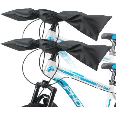 Lot de 2 housses de protection de guidon pour vélo électrique - Protection contre la pluie - Imperméable - Robuste et anti-poussière (1/5)