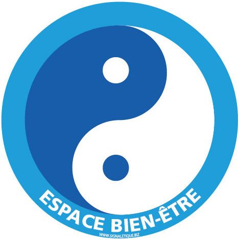 PANNEAU INFORMATION SPECIAL HIVER & BIEN ETRE (H0380) - Adhésif - Diamètre 125 mm