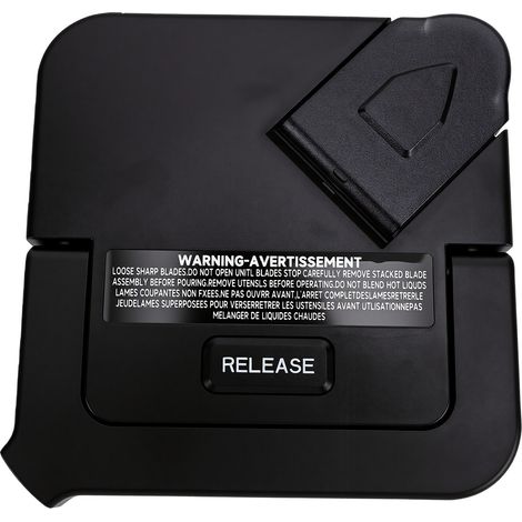 Couvercle de rechange pour blenders BR201AMZ, BR201CCO, CO750B, BE200, BE250 et CCO750BSL : couvercle anti-déversement en ABS avec verrouillage. (1/5)