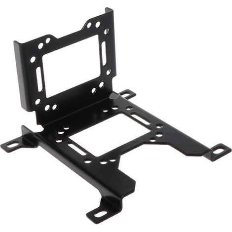 PC-Wasserkühlungspumpen-Radiatorhalterung, aufrecht, mit Ablauf für Tanklüfterhalterung, mehrfarbig (Schwarz) (1/5)
