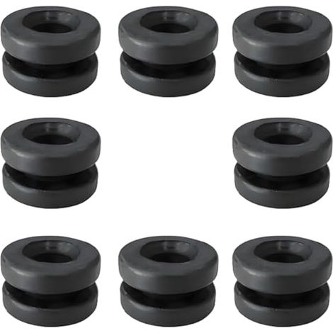 9814411880 Lot de 8pcs œillets en Caoutchouc pour C3 II (SC/A51) III (SX/SY) PICASSO Aircross C4 CACTUS C5 Aircross pour Citroën Berlingo B9 K9 1422A4 1623159380 Pièce de Rechange (1/4)