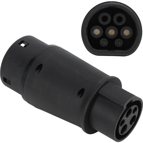 Typ-1-auf-Typ-2-Ladekabel, Kfz-Ladeadapter, 16 A/32 A, 7,2 kW, Typ-1-auf-Typ-2-Ladeadapter (1/4)
