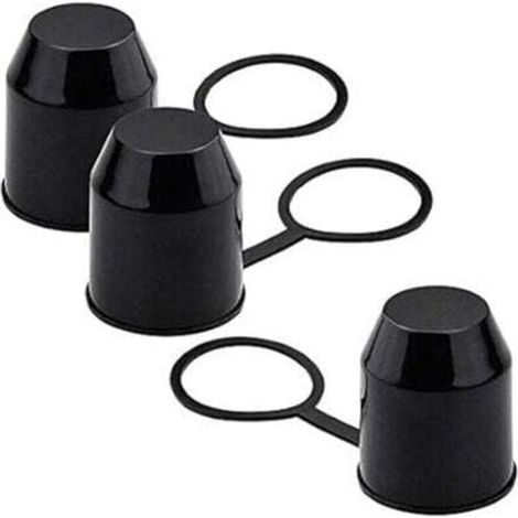 3Pcs Trailer Hitch Ball Cover, 50mm Trailer Ball Cover for Truck Semi-Trailer Car Boat for Trailer (1/4)