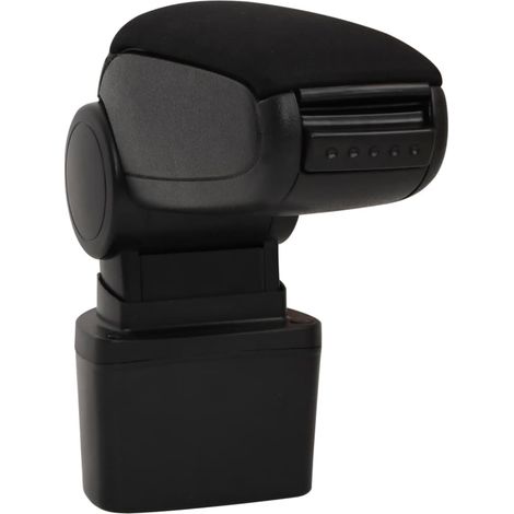 Accoudoir de voiture noir 14,5x31,5x(30-48) cm ABS CFW76455 (1/5)