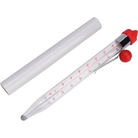 Thermomètre alimentaire de haute précision pour sucre et bonbons, boîtier en PVC transparent, accessoires de cuisine (1/5)