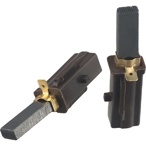 Lot de 2 porte-balais de charbon pour aspirateurs 115737 116114-00 116212-09, partie 230240 230155 (1/5)