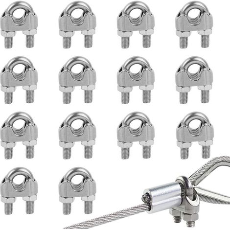 Set mit 14 Kabelbindern aus Edelstahl (1/4)