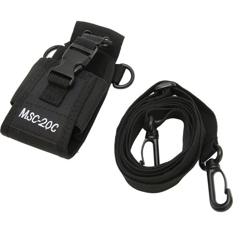 Étui de transport universel en nylon léger et portable pour talkie-walkie MSC 20C (1/5)