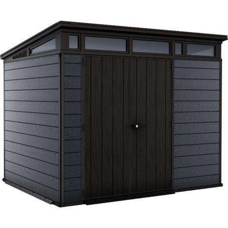 Keter Cortina 97 Gartenhaus - 279x218x226cm - Kunststoff - Grau (1/5)