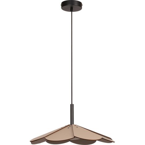 Lampe pendante de conception Blomster taupe - 77493/07/41 (1/3)