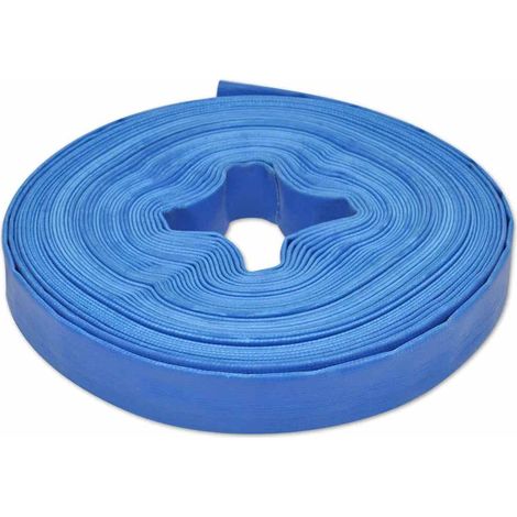 vidaXL Manguera plana de agua 25 m 1" PVC (1/4)