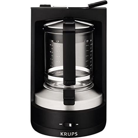 Druckkaffeemaschine 12 tassen 850 w schwarz - Krups - km468910 (1/5)